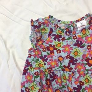 Hanna Andersson, floral print romper, size 2 (80)
